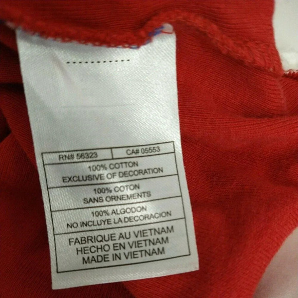 Nike Cincinnati Reds T-Shirt Crewneck Women Size XS 0-2 Red White Long Sleeve - Picture 5 of 7